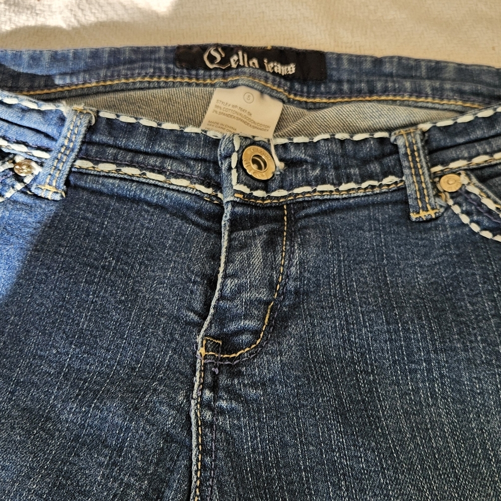 Cello Straight Leg Jeans, Size 5 - Picture 2 of 4